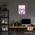 Poster metal zakochane flamingi gift