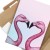 Poster metal zakochane flamingi gift