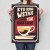 Poster metal Kto rano kawa gift