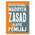 Poster metal przestrzegaj mądrych zasad gift