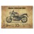Poster metal BMW R1150R Rockster design gift