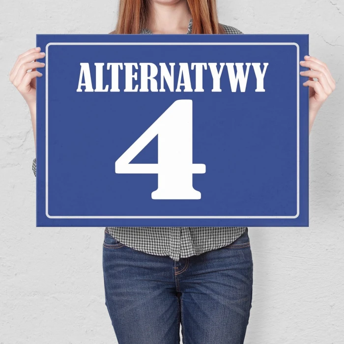 Poster metal Alternatywy 4 gift