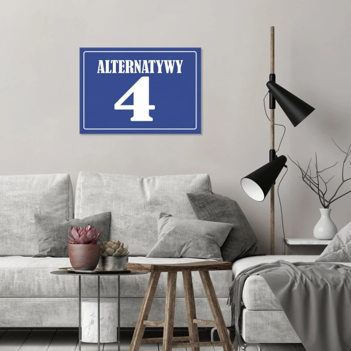 Plakat metalowy Alternatywy 4 Prezent