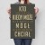 Poster metal Kto nie chce gift