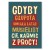 Plakat metalowy gdyby głupota Prezent