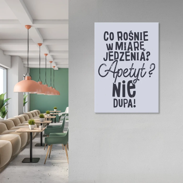 Poster metal co rośnie gift