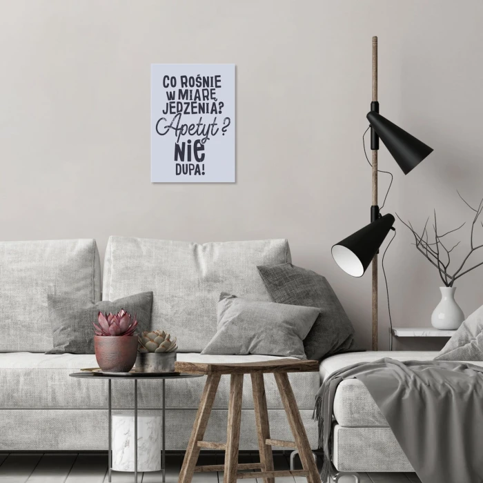 Plakat metalowy co rośnie Prezent