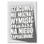 Plakat metalowy szacunek Prezent