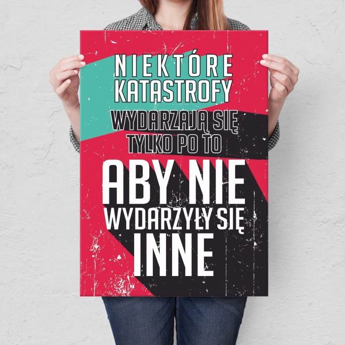 Poster metal niektóre katastrofy gift