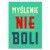 Poster metal myślenie nie boli gift