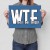 Poster metal WTF gift