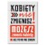 Poster metal kobiety nie zmienisz gift