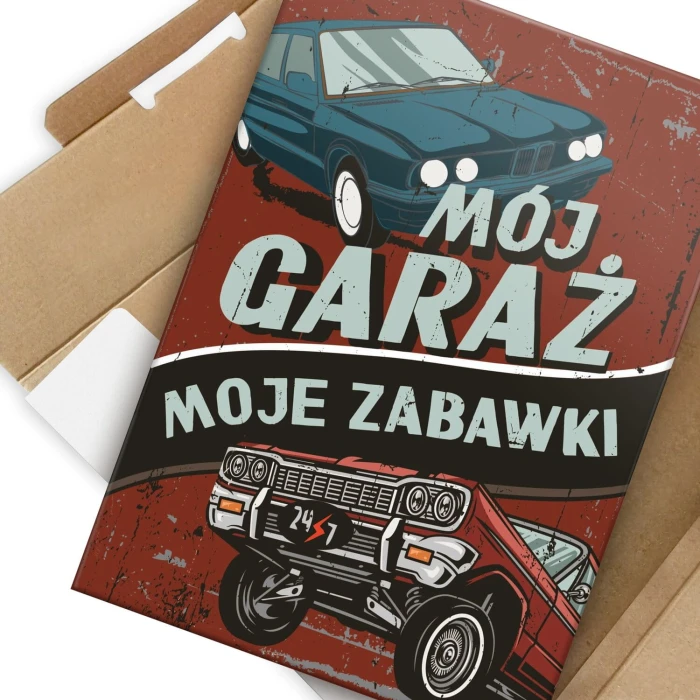 Plakat metalowy moje zabawki 2 Prezent