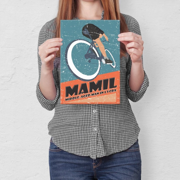 Plakat metalowy MAMIL Prezent
