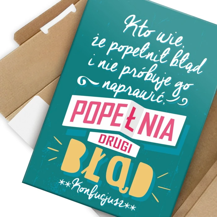 Poster metal Kto wie gift