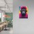 Poster metal gorilla fun gift