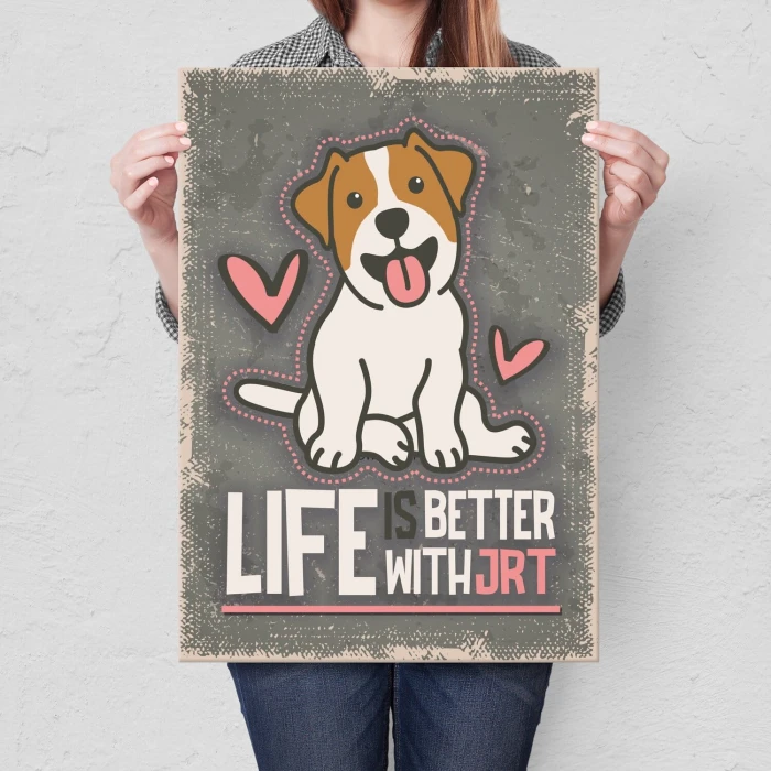 Poster metal JRT gift