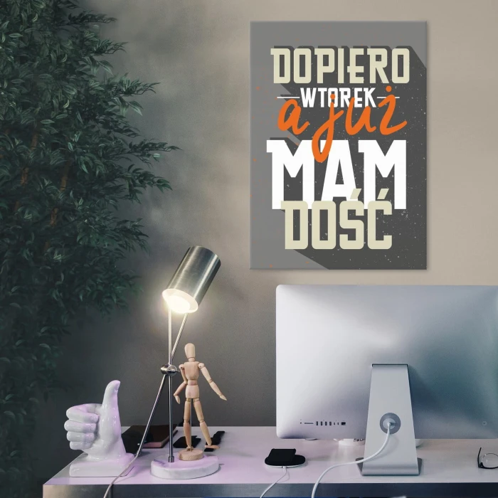 Poster metal dopiero wtorek gift