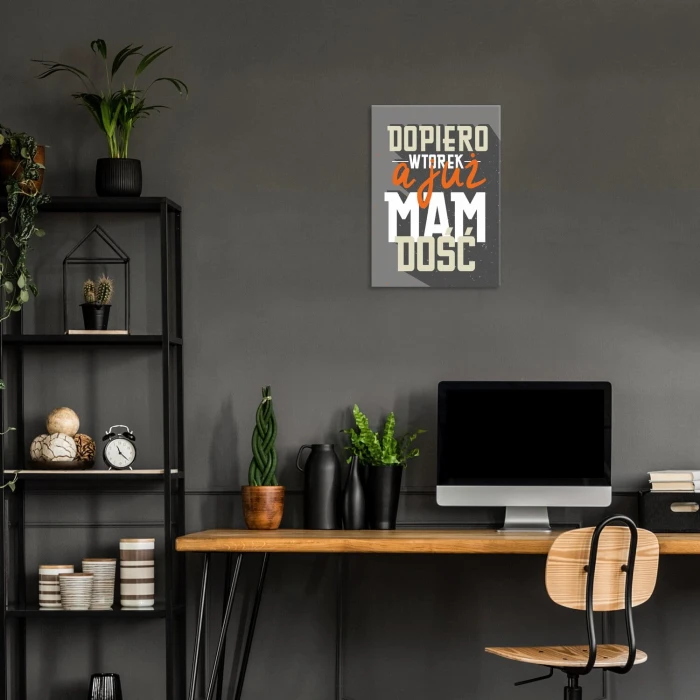 Poster metal dopiero wtorek gift