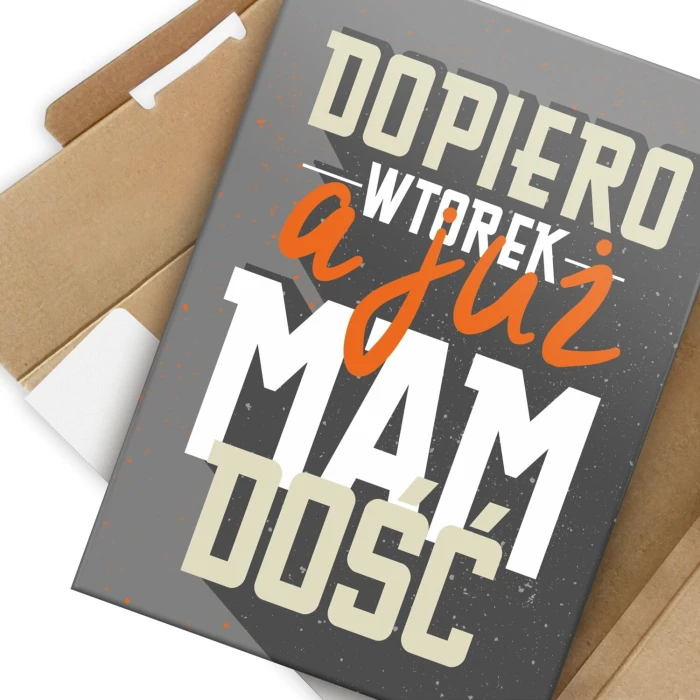 Poster metal dopiero wtorek gift