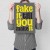 Plakat metalowy fake it Prezent