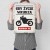 Poster metal gdy życie wkurza moto gift