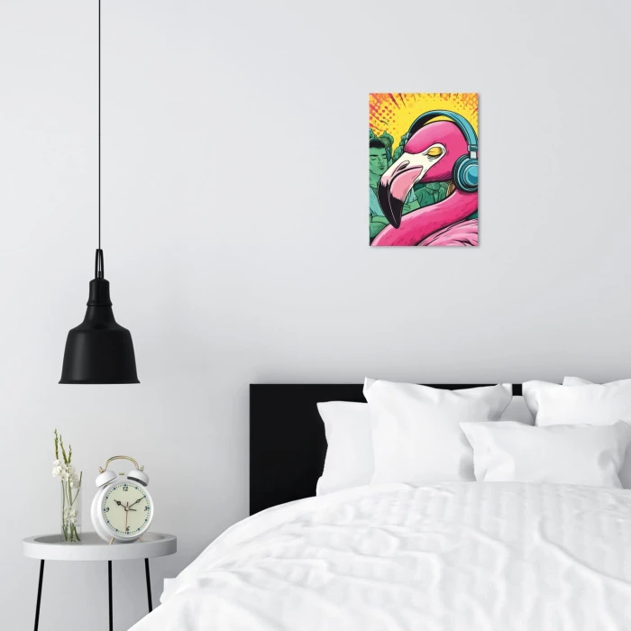 Plakat metalowy imprezowy flaming Prezent