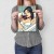 Poster metal kobieta w wannie gift