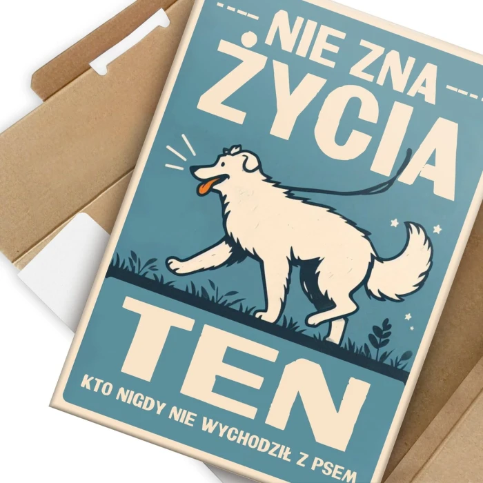 Plakat metalowy nie zna życia ten Prezent