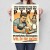 Poster metal Prawdziwy mężczyzna gift