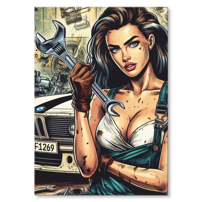 Poster metal SEXY GARAGE gift