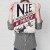 Poster metal Nie przeszkadzaj w pracy gift