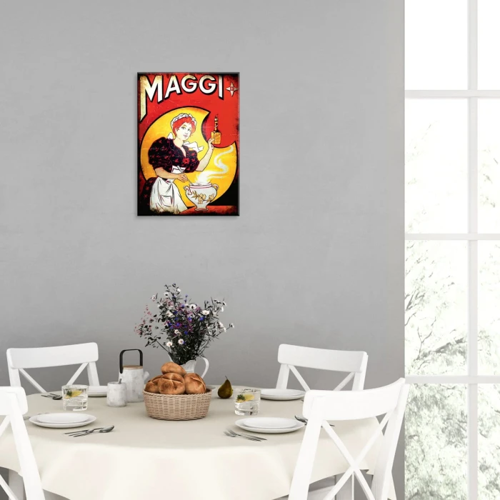 Plakat metalowy Reklama Maggi Prezent
