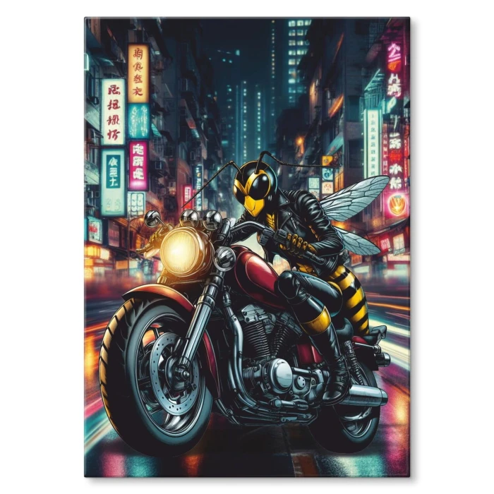 Poster metal moto sting gift
