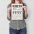 Poster metal Kobieta z kotem gift