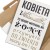Poster metal Kobieta z kotem gift