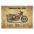 Poster metal Yamaha SR 400 gift