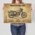 Poster metal Yamaha SR 400 gift