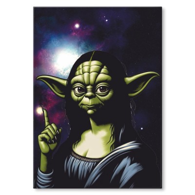 Plakat metalowy mona sky Prezent