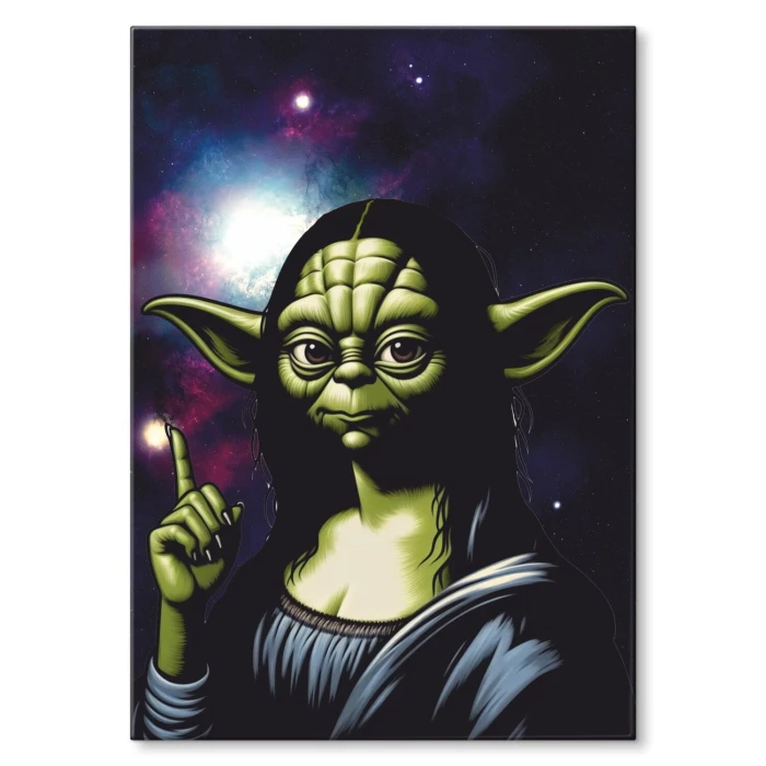 Plakat metalowy mona sky Prezent