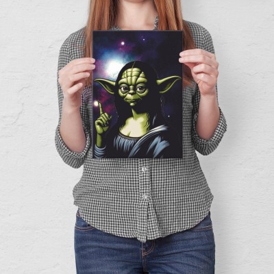 Plakat metalowy mona sky Prezent