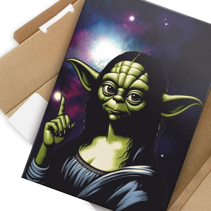 Plakat metalowy mona sky Prezent