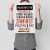 Plakat metalowy najgorsi ludzie Prezent