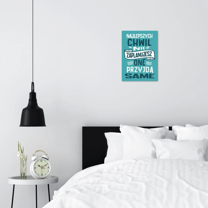 Plakat metalowy najlepsze chwile Prezent