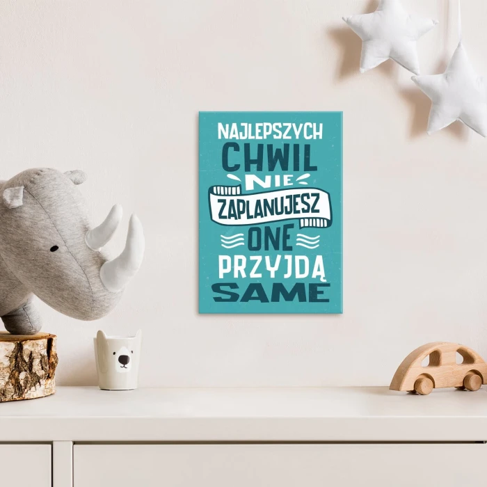 Poster metal najlepsze chwile gift