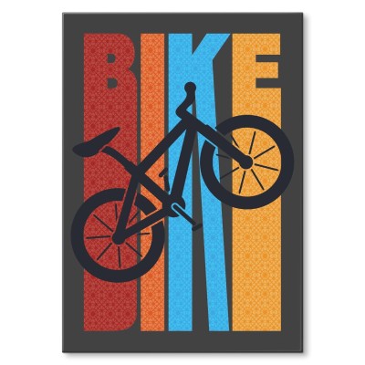 Poster metal B.I.K.E gift