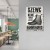 Poster metal Szewc gift