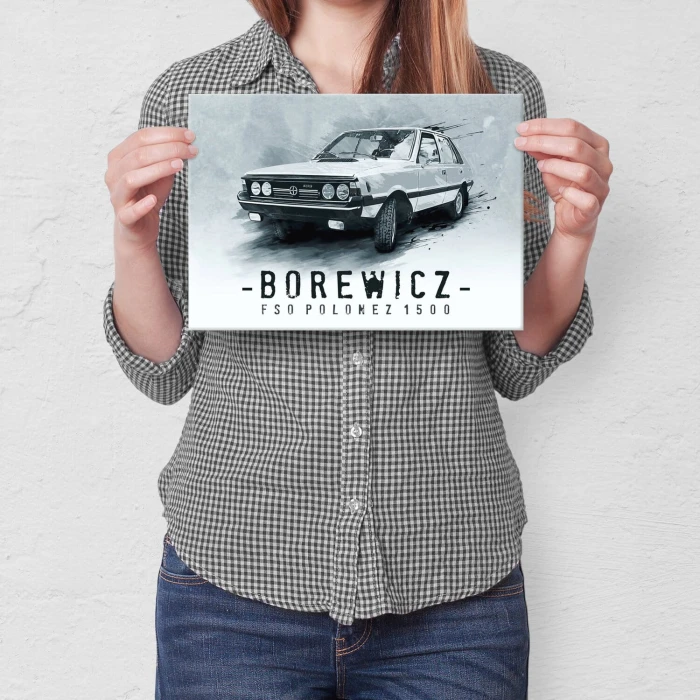Plakat metalowy Polonez Borewicz Prezent