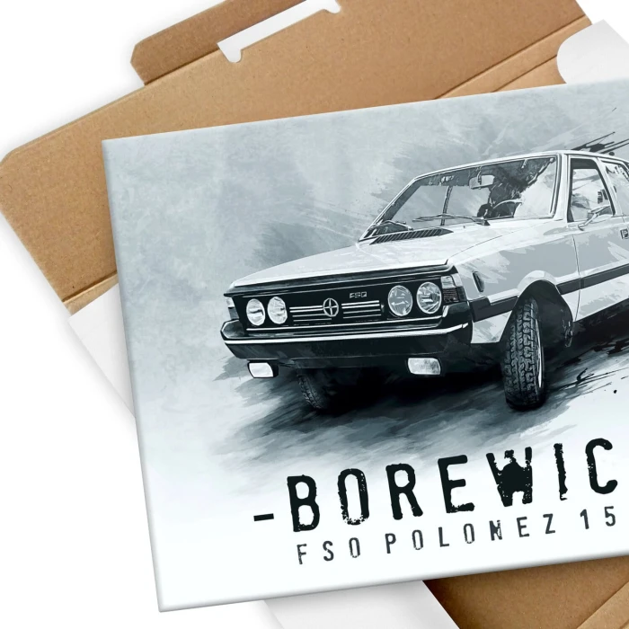 Plakat metalowy Polonez Borewicz Prezent