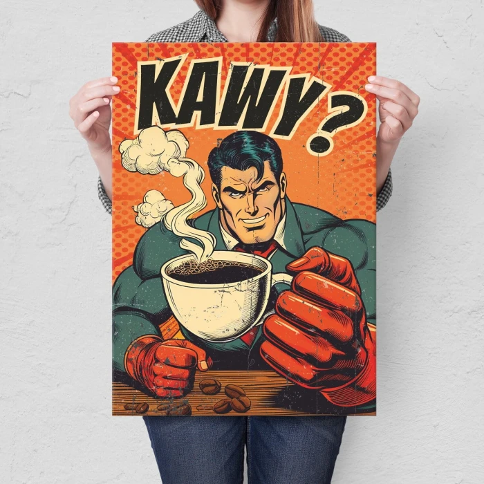 Poster metal KAWY gift